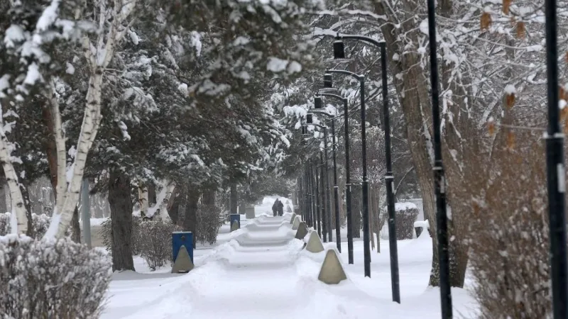 Erzurum’un Karaçoban ilçesi, gece sıfırın altında 30,3 dereceyle Türkiye’nin en