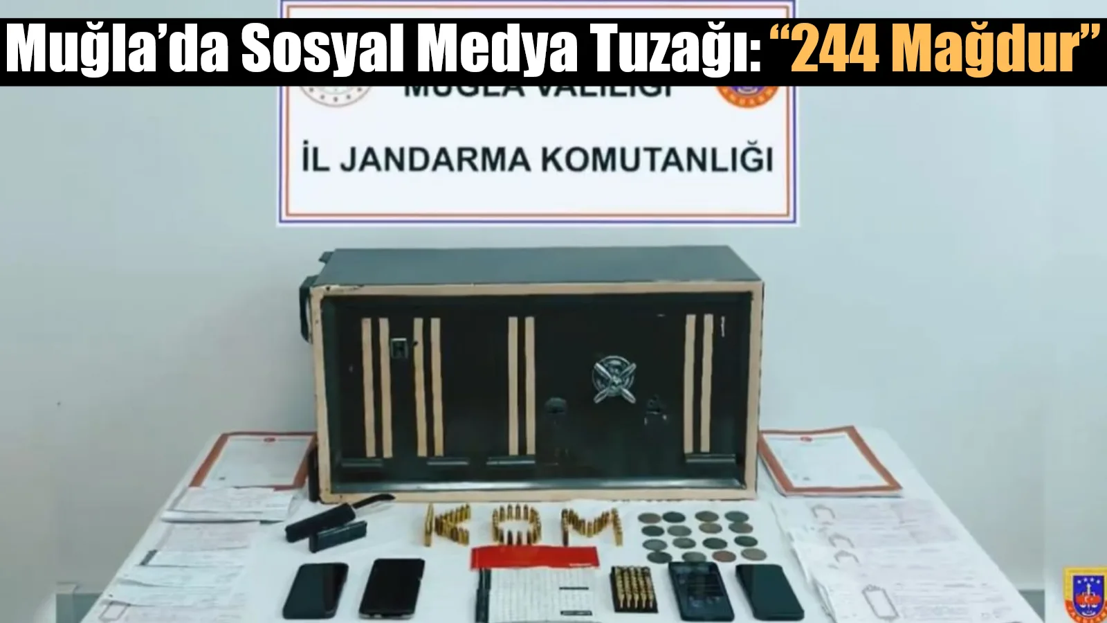 İçişleri Bakanı Ali Yerlikaya’nın açıkladığı operasyonlarda, Muğla’da sosyal medya üzerinden