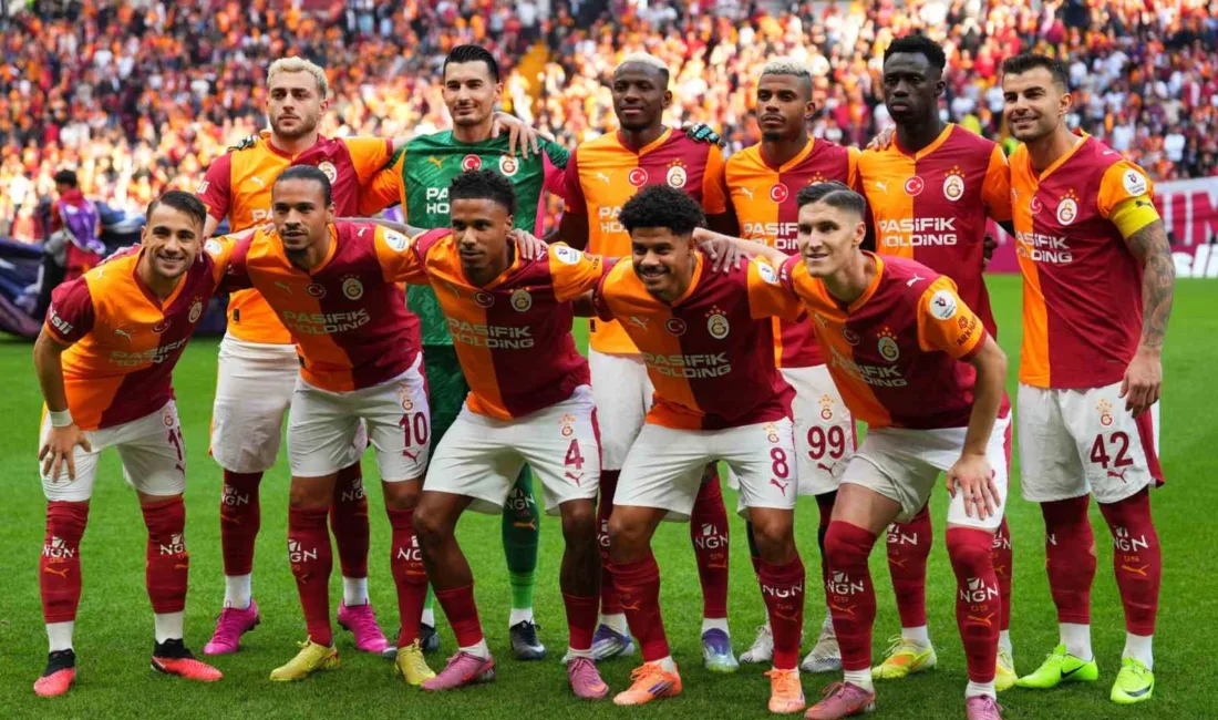 Galatasaray, Trendyol Süper Lig'in ilk yarısını 42 puanla lider tamamlayarak