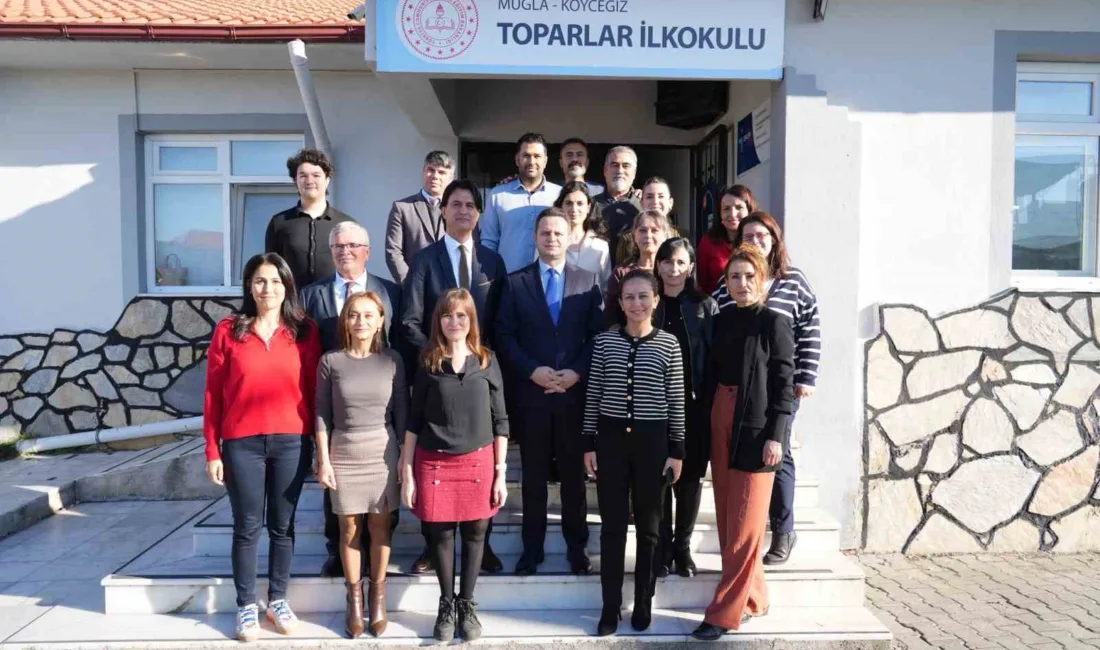 Muğla İl Milli Eğitim Müdürü Emre Çay, Köyceğiz’deki Toparlar İlkokulu