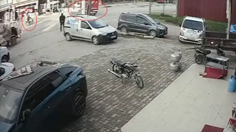 İzmir'in Kiraz ilçesinde, U dönüşü yapmak isteyen 62 yaşındaki Y.A.