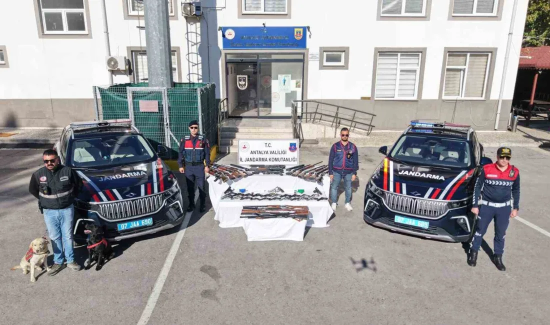 Manavgat İlçe Jandarma Komutanlığı ve JASAT ekiplerince silah kaçakçılığına yönelik