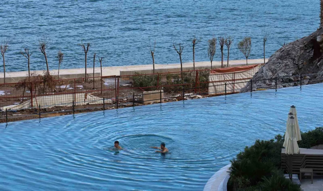 Marmaris’teki Kızılbük Thermal Wellness Resort, termal kaynakları ve ısıtılmış deniz