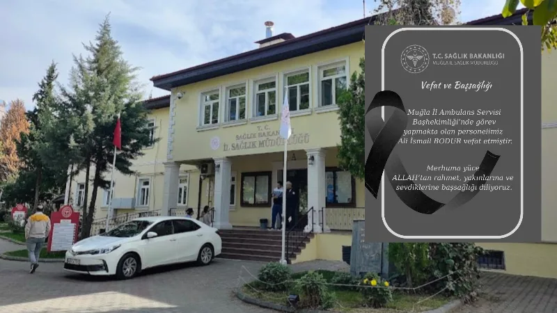 Muğla İl Ambulans Servisi Başhekimliği’nde görev yapan Ali İsmail Bodur’un