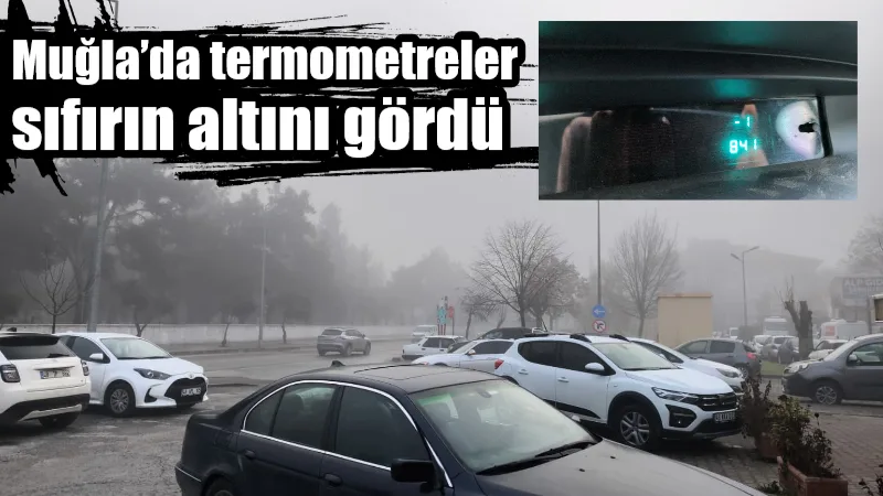 Balkanlar'dan gelen soğuk hava dalgasının etkisiyle termometrelerin -1 dereceyi gördüğü