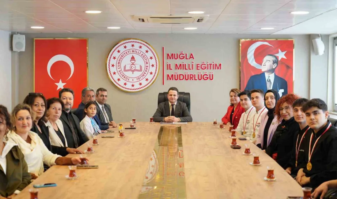 Muğla İl Milli Eğitim Müdürü Emre Çay, dünya karate şampiyonu