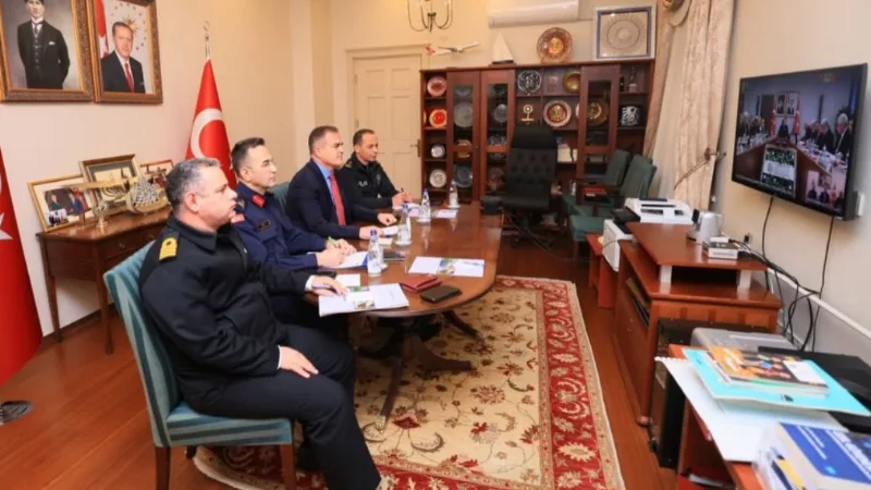 Muğla Valisi Dr. İdris Akbıyık, İçişleri Bakanı Ali Yerlikaya’nın başkanlığında