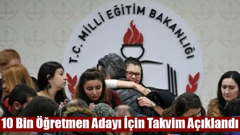 Milli Eğitim Bakanlığı, 10 bin kontenjanın ayrıldığı Milli Eğitim Akademisi