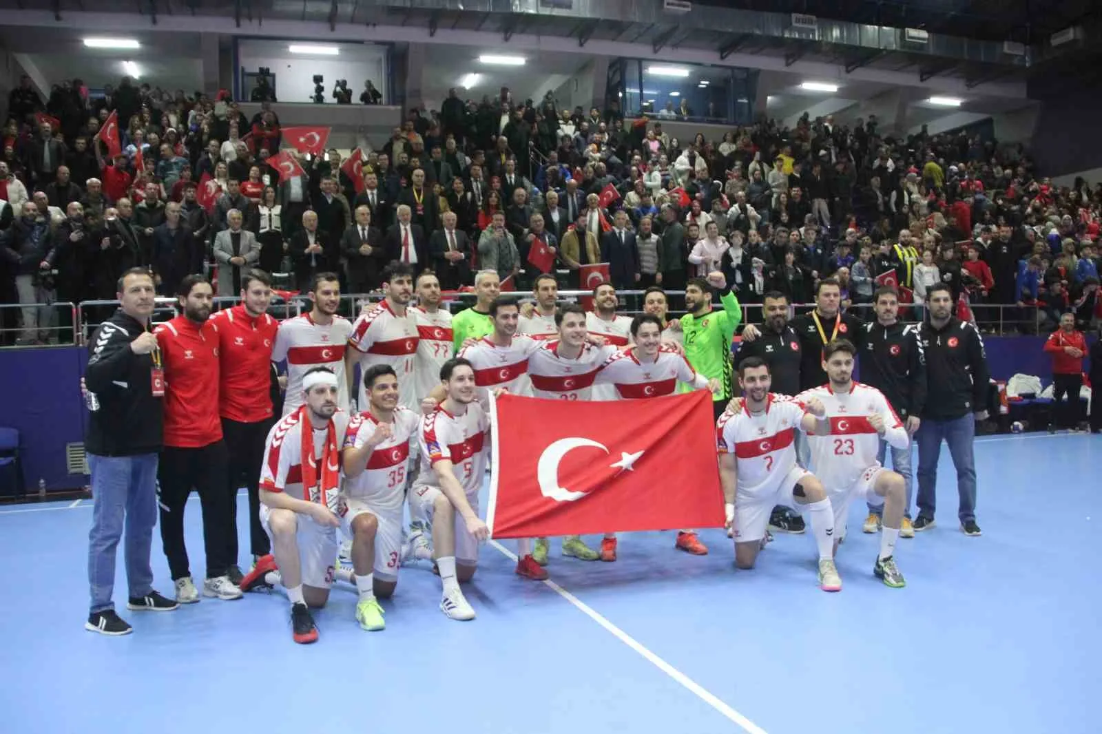 A Milli Erkek Hentbol Takımı, Bulgaristan’ı rövanş maçında 38-29 mağlup