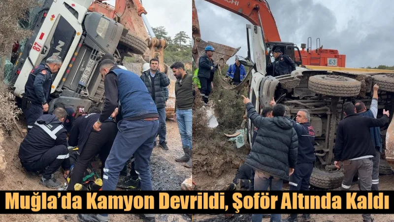 Muğla’nın Yatağan ilçesinde bulunan termik santral sahasında meydana gelen kazada,
