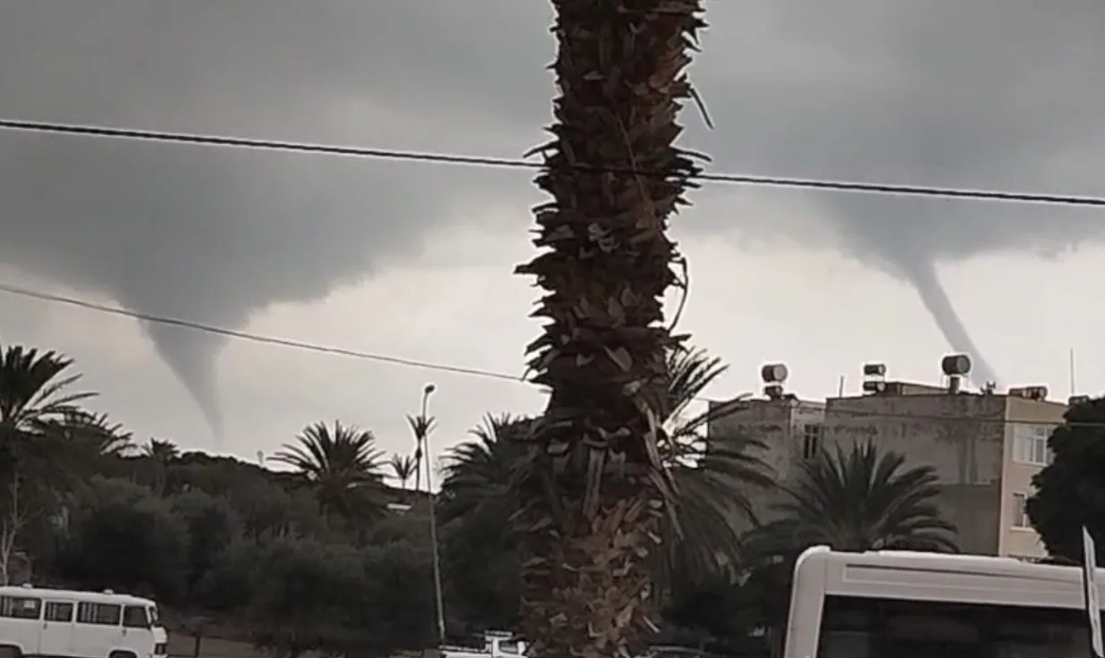 Mersin’in Silifke ve Erdemli ilçelerinde etkili olan kuvvetli yağış ve