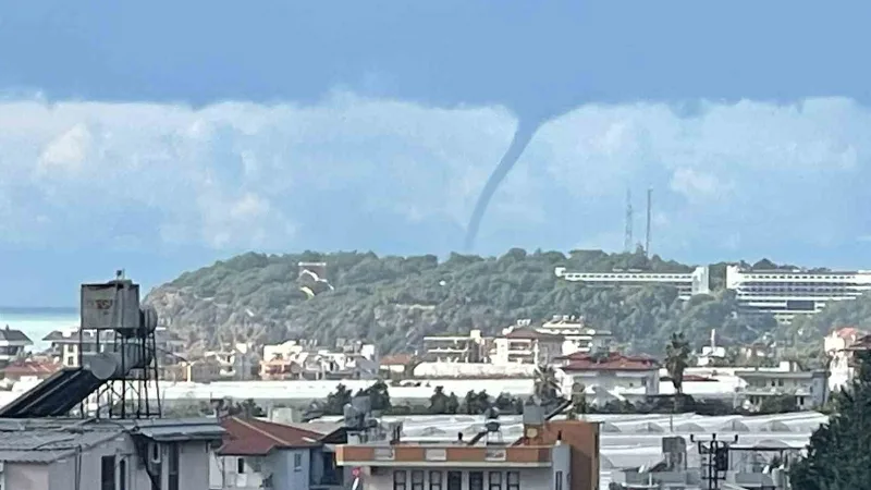 Antalya’nın Alanya ilçesi açıklarında meydana gelen ve yaklaşık 10 dakika