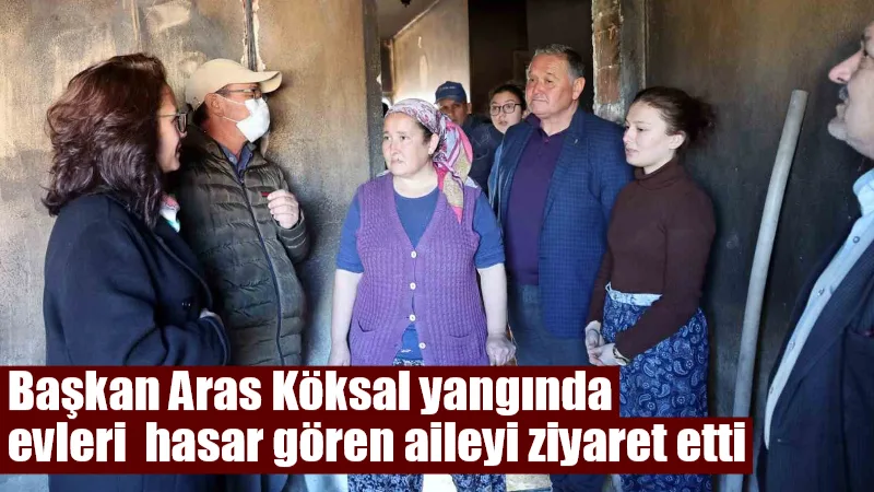 Muğla'nın Menteşe ilçesindeki Denizova Mahallesi'nde çıkan yangın, itfaiye ve Büyükşehir