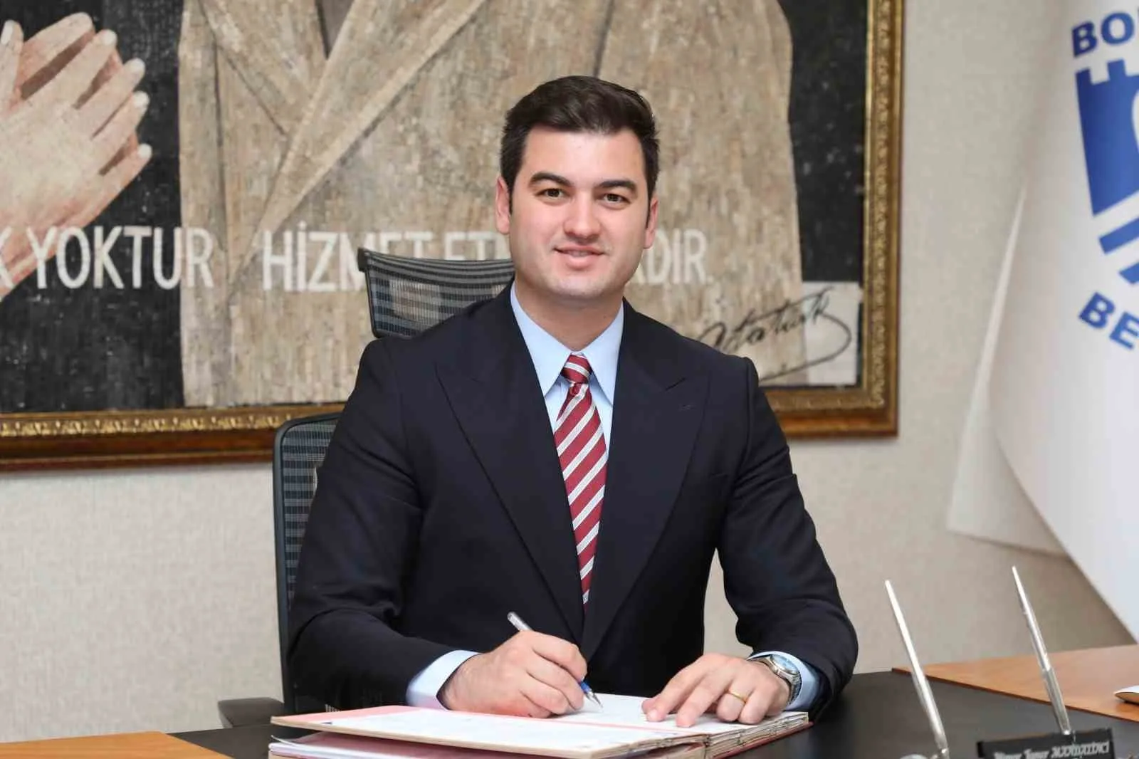 Bodrum Belediye Başkanı Tamer Mandalinci, yayımladığı mesajda basının demokrasinin teminatı