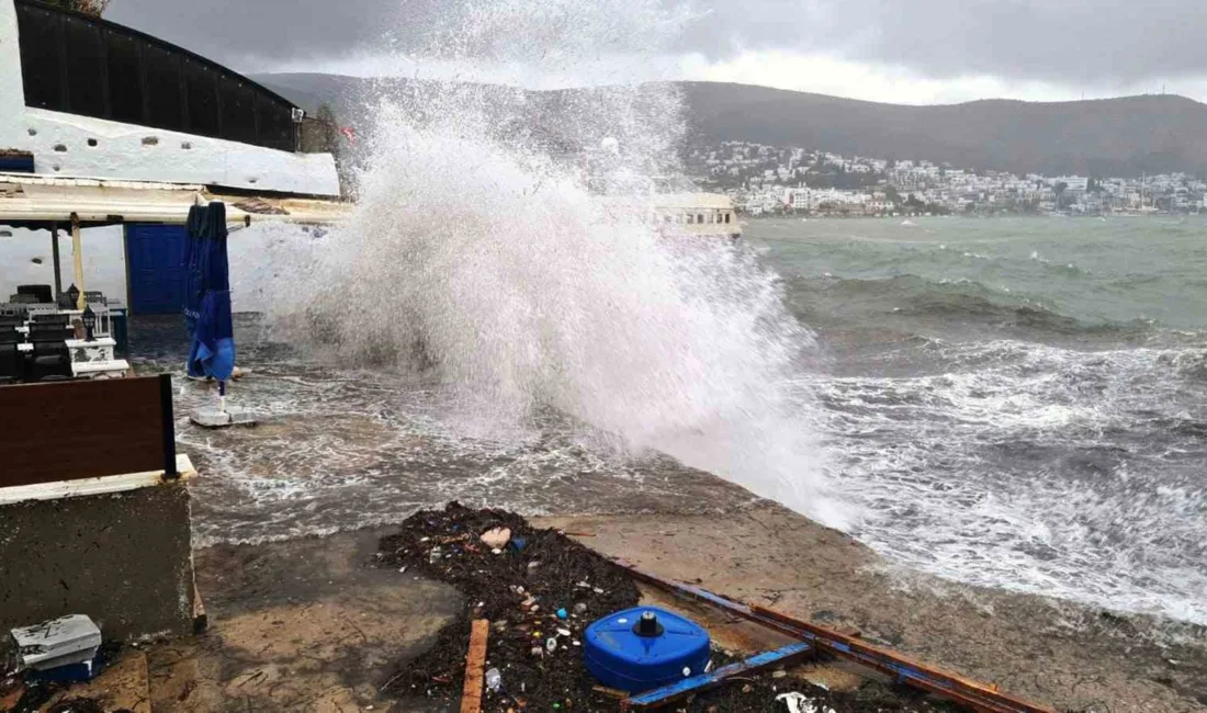 Meteoroloji Genel Müdürlüğü, Bodrum ile Kaş arasında yarın sabah başlayıp