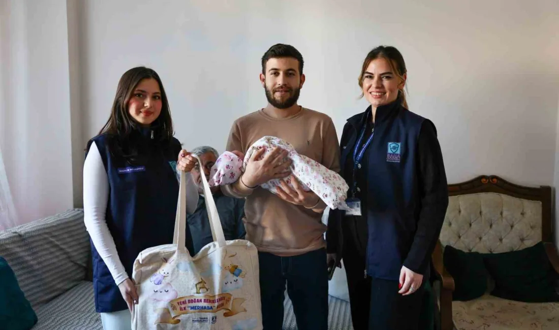 Bodrum Belediyesi, "Hoş Geldin Bebek" projesi kapsamında 2026 yılının ilk