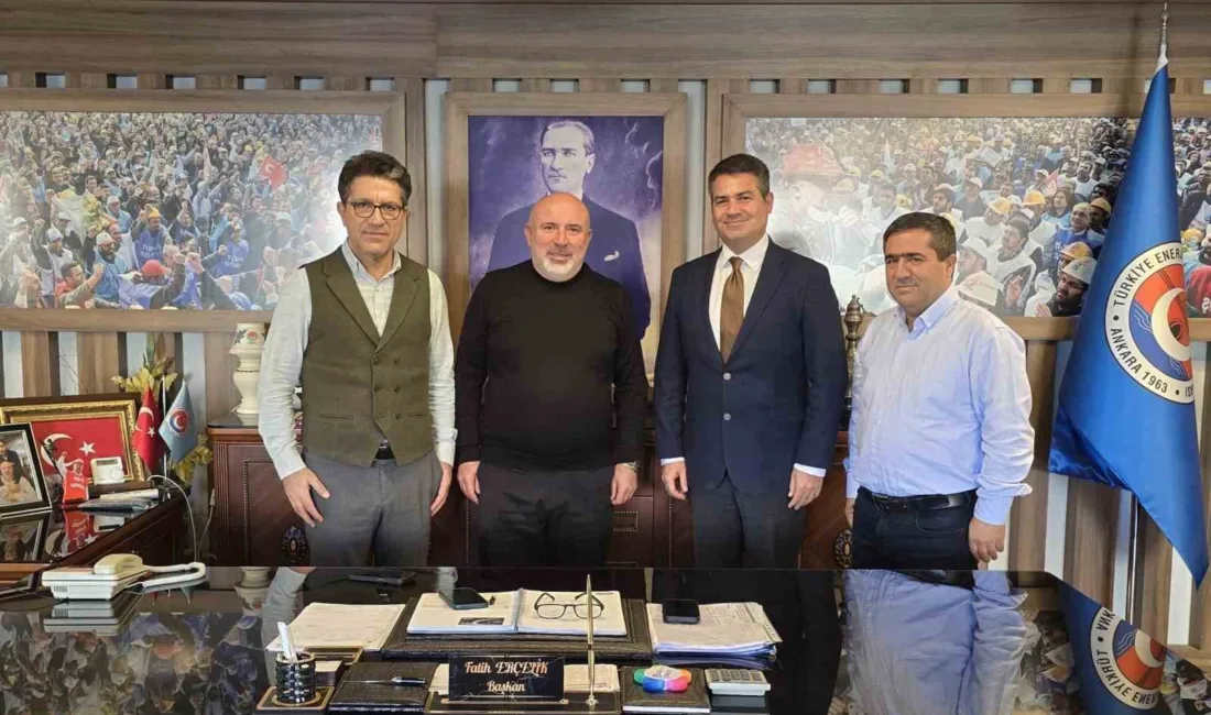TES-İŞ Yatağan Şube Başkanı Fatih Erçelik ve Yeniköy Kemerköy Enerji