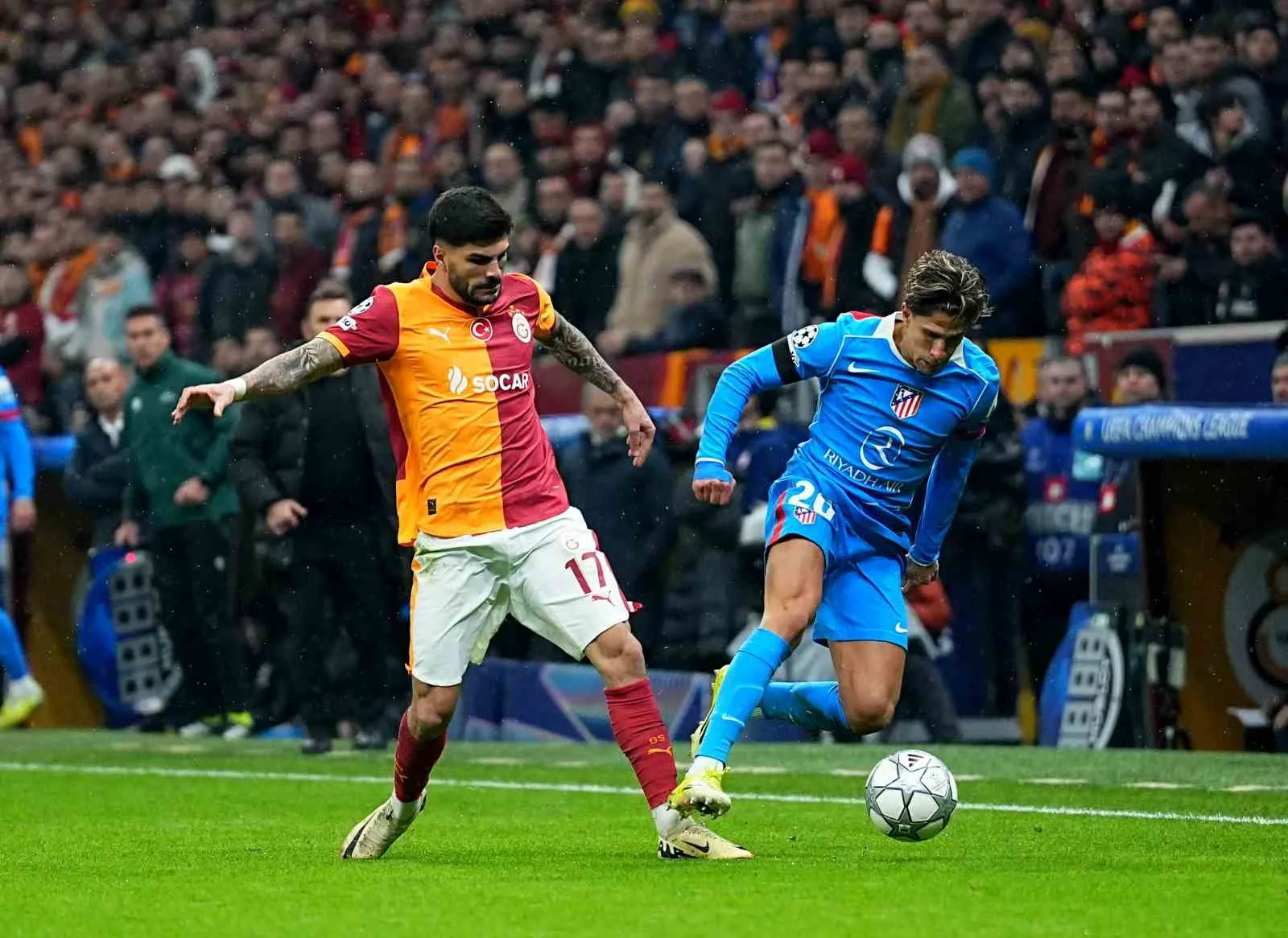 Galatasaray, UEFA Şampiyonlar Ligi 7. haftasında Atletico Madrid ile karşılaştı