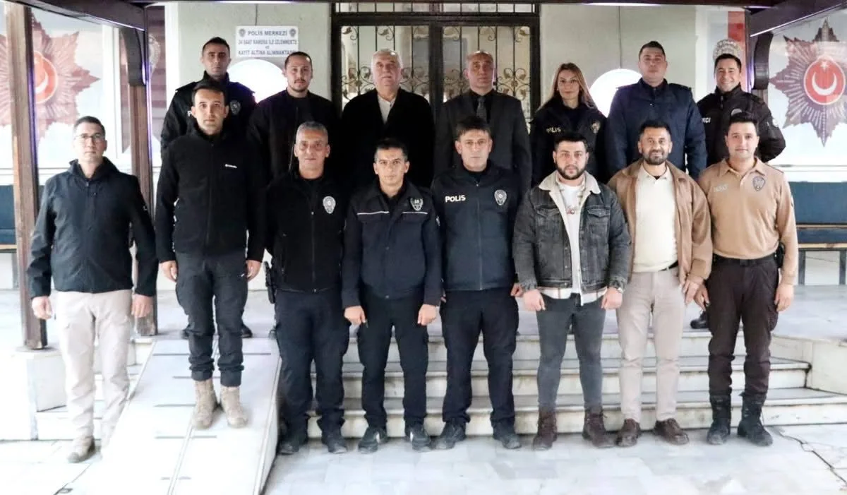 Yatağan Kaymakamı Turgay İlhan, yeni yıl gecesi emniyet ve jandarma