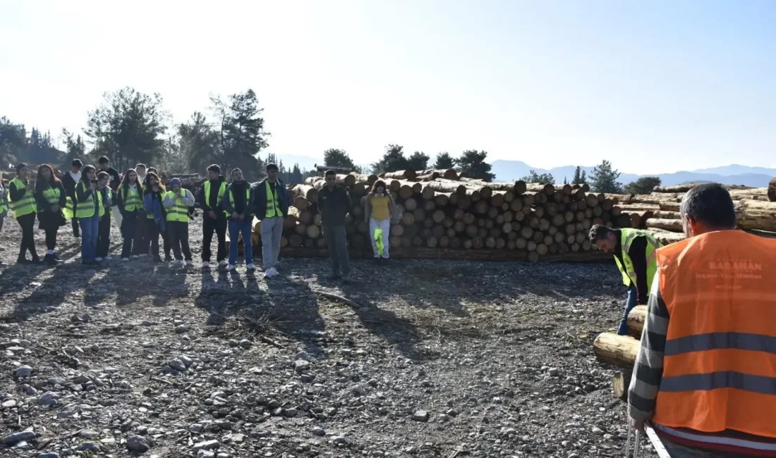 Köyceğiz Meslek Yüksekokulu Ormancılık bölümü öğrencileri, teorik bilgilerini pekiştirmek amacıyla