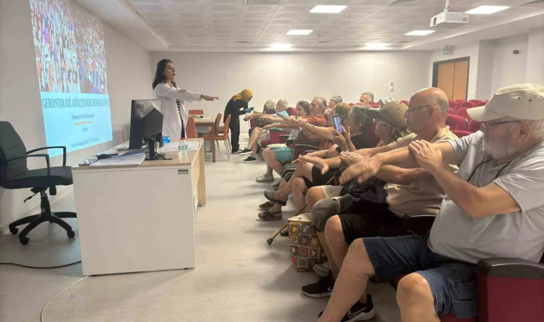 Marmaris Devlet Hastanesi bünyesinde hayata geçirilen Gerontoloji Atölyesi ile yaşlı