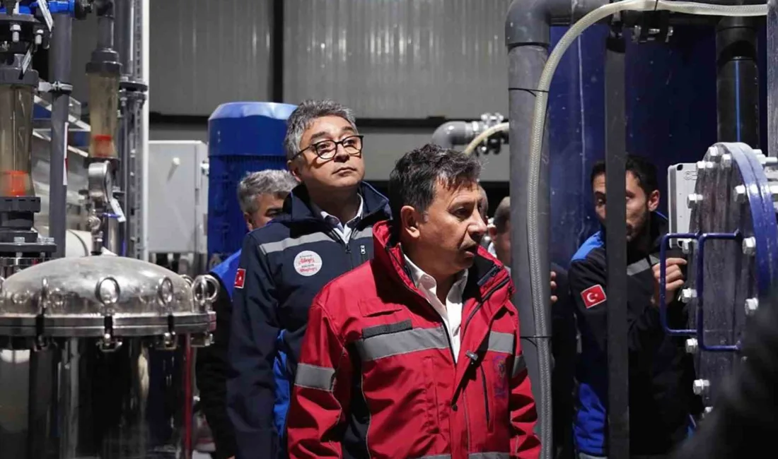 Muğla'nın Milas ilçesinde tuzlu su karışımını önlemek amacıyla inşa edilen