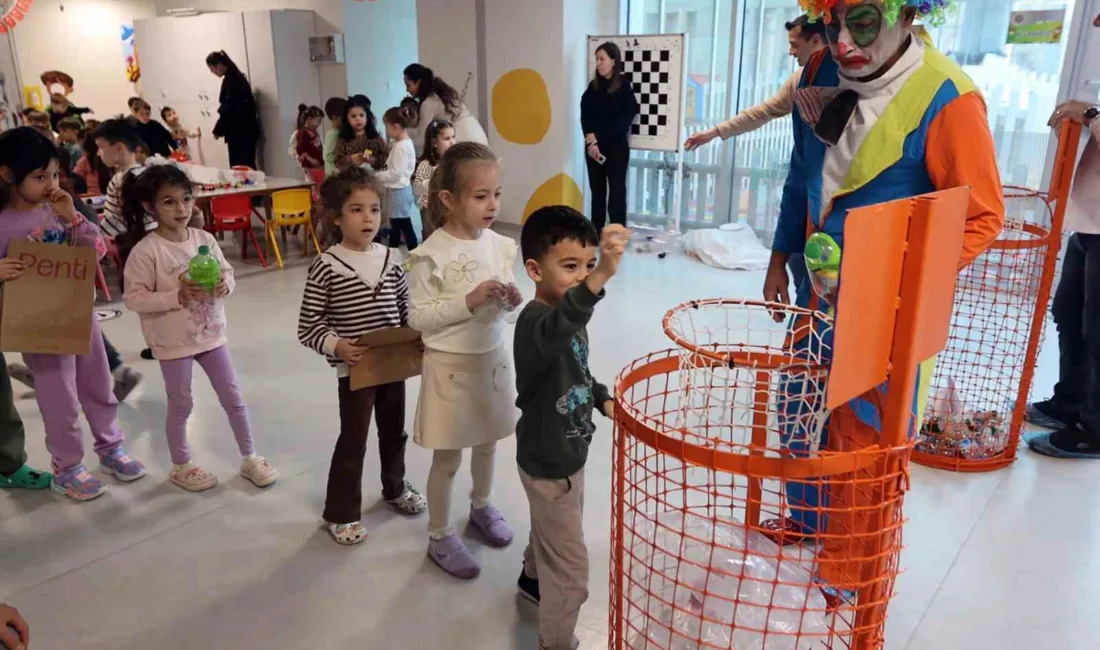 Muğla Büyükşehir Belediyesi’nin Emin Eller Gündüz Bakımevinde düzenlediği etkinlikte, minik