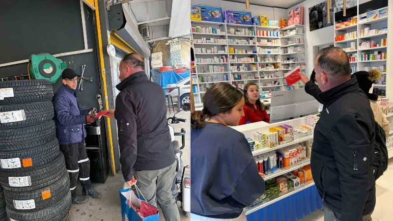 Muğla Büyükşehir Belediyesi, Türk bayrağına yapılan saldırının ardından, esnaf ve