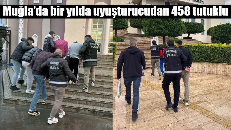 Muğla İl Emniyet Müdürlüğü tarafından 2025 yılında gerçekleştirilen uyuşturucu operasyonlarında