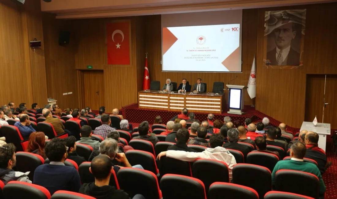 Muğla İl Tarım ve Orman Müdürlüğü, veteriner hekimlerle 2025 değerlendirmesini