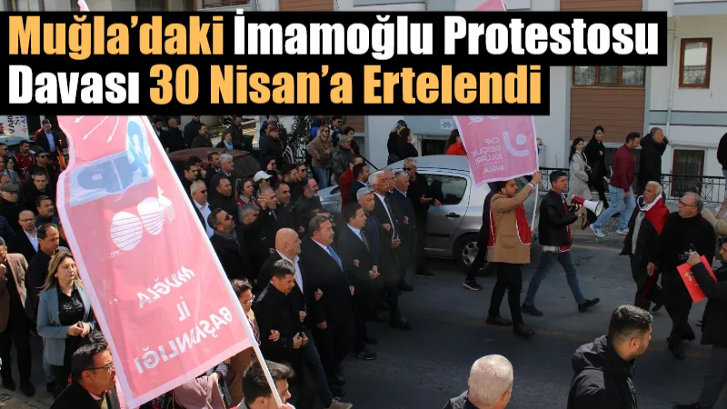 İstanbul Büyükşehir Belediye Başkanı Ekrem İmamoğlu’na yönelik soruşturmalara tepki amacıyla