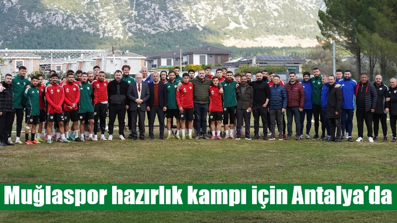 TFF 2. Lig ilk devresini ikinci sırada tamamlayan Muğlaspor, bugün