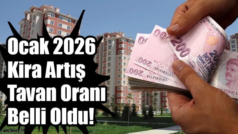 Aralık ayı enflasyon verilerinin açıklanmasıyla birlikte, Ocak ayında yenilenecek kira