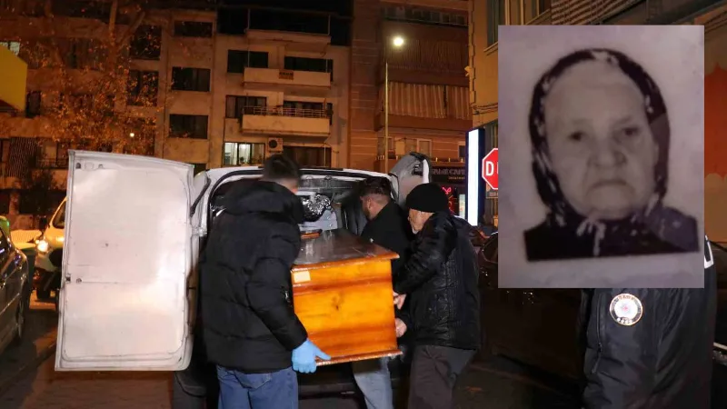 Denizli'nin Pamukkale ilçesinde 93 yaşındaki Zehra Bursalı, sobadan çıkan yangında