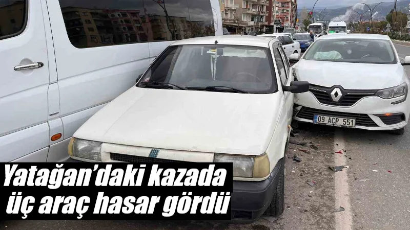 Muğla’nın Yatağan ilçesindeki Gazi Mustafa Kemal Atatürk Bulvarı’nda kontrolden çıkan