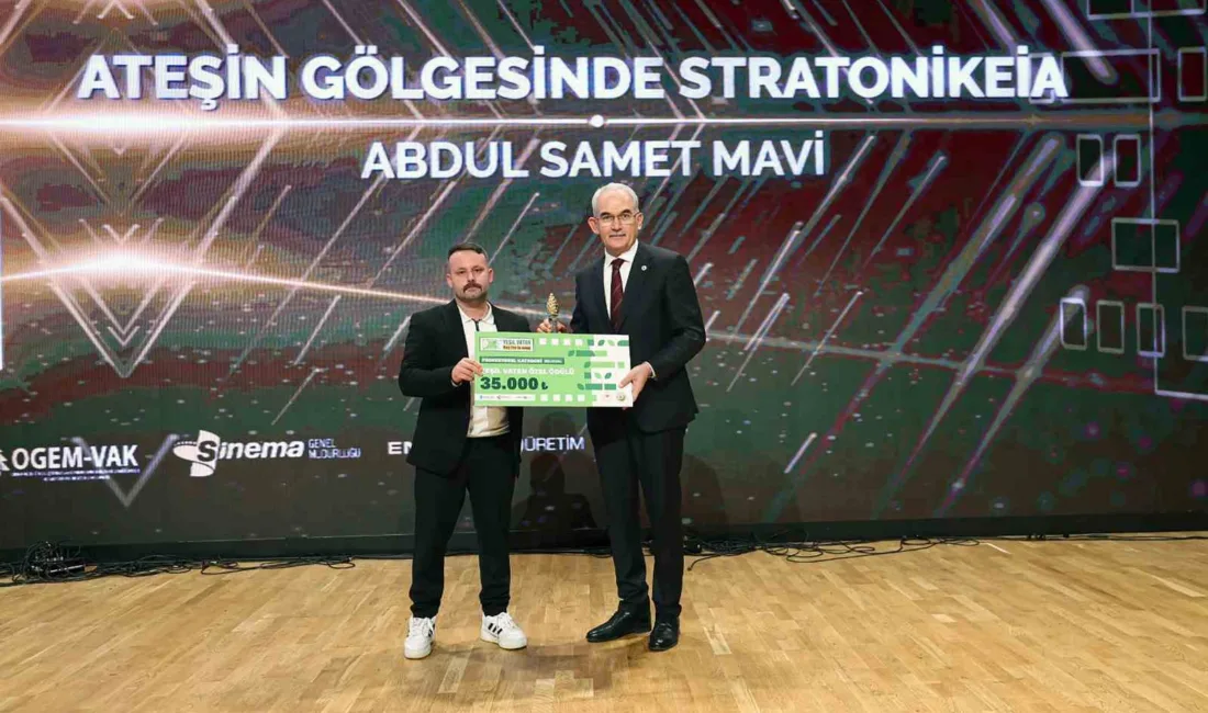 Tarım ve Orman Bakanlığı'nın düzenlediği 'Yeşil Vatan Kısa Film Yarışması'nda