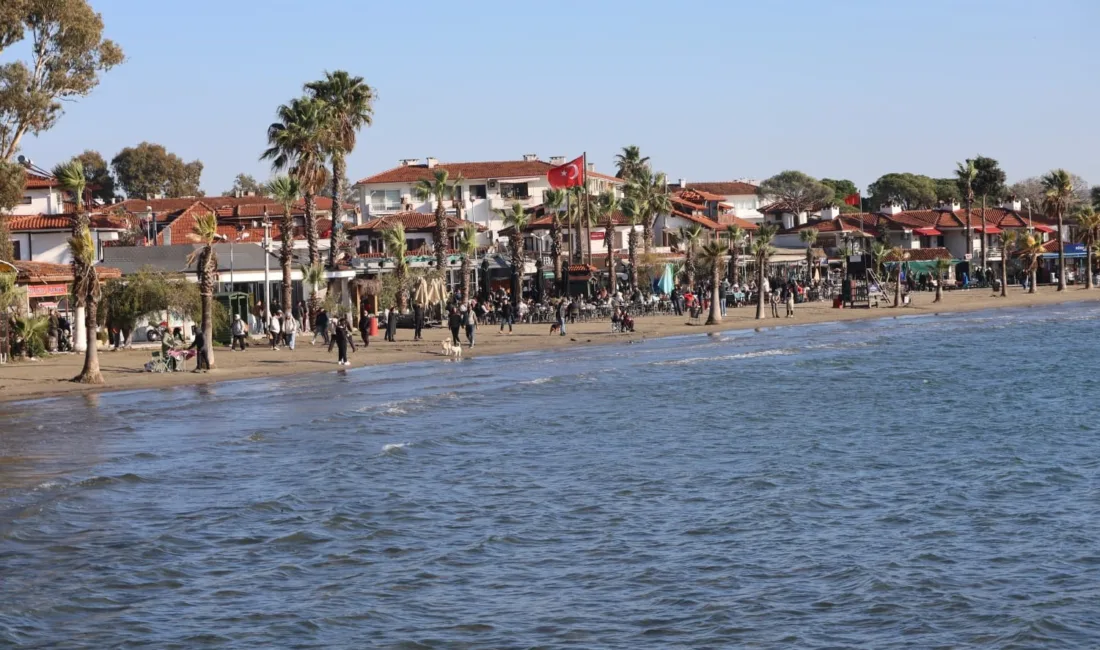 Muğla’nın "Sakin Şehir" unvanlı Akyaka Mahallesi’nde, hava sıcaklığının 7-8 derece