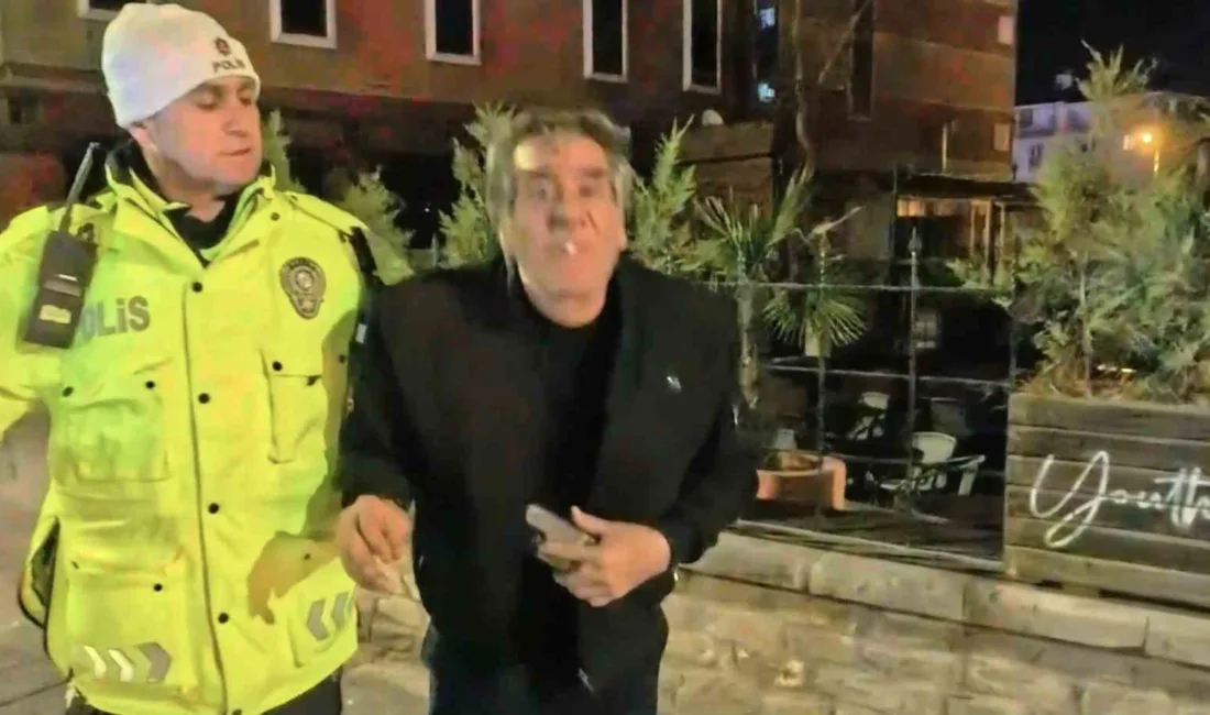 Aksaray’da yapılan alkol uygulamasında yasal sınırın 4 katını aşan (2.14