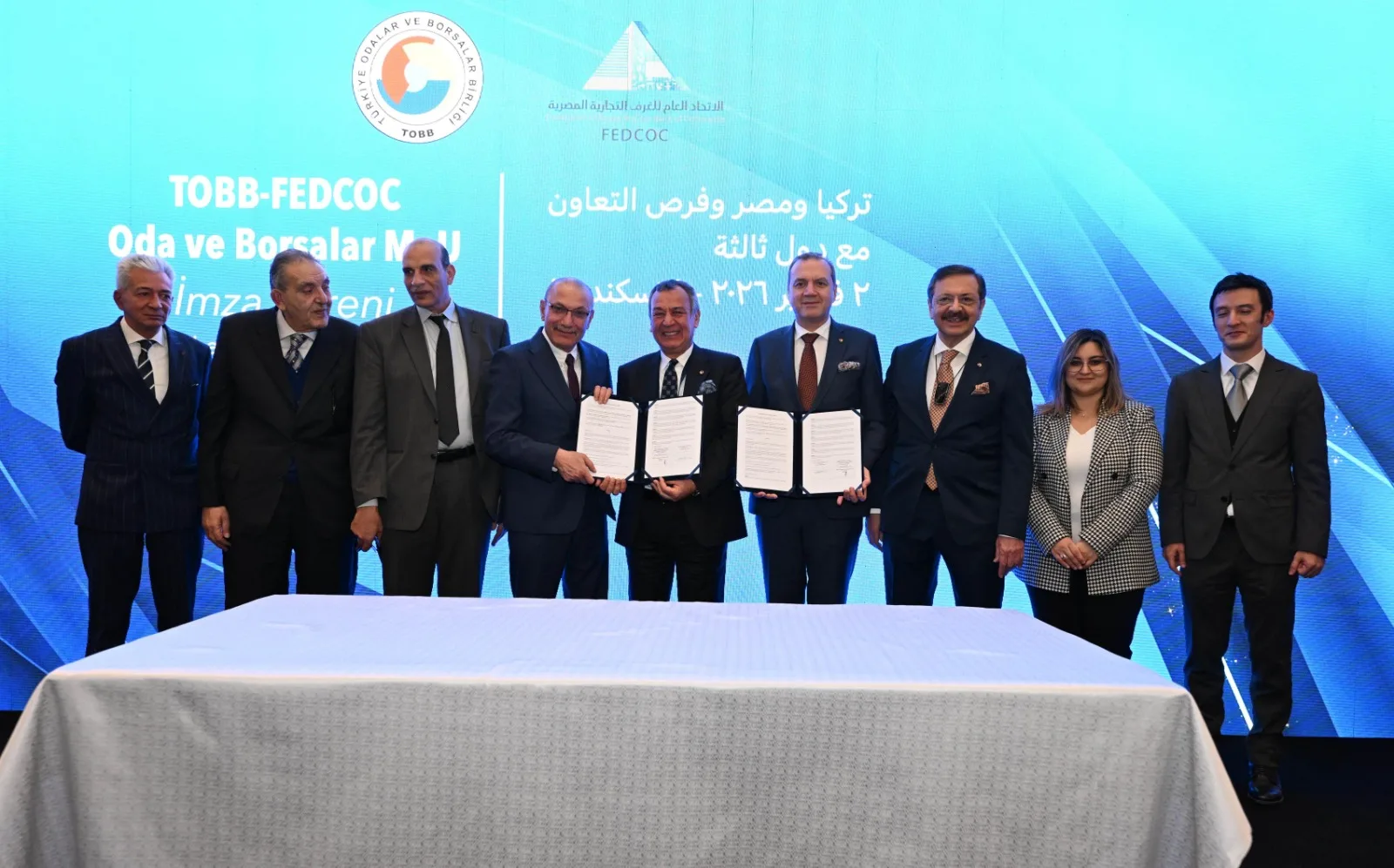 Türkiye Odalar ve Borsalar Birliği (TOBB) Başkanı M. Rifat Hisarcıklıoğlu,