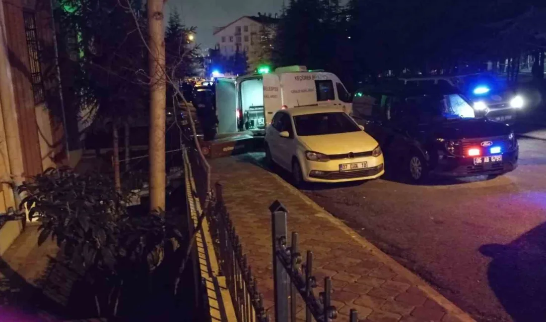 Ankara'nın Keçiören ilçesinde cezaevinden izinli çıkan bir şahıs; annesini, kızını