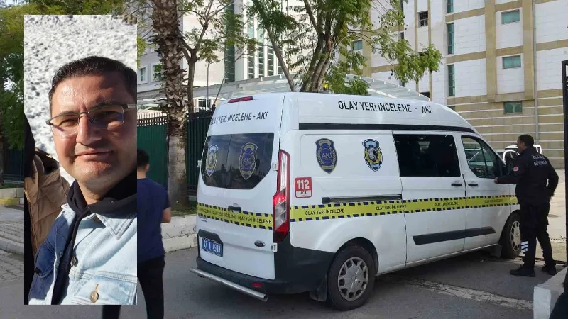 Antalya Adliyesi'nde görevli özel güvenlik personeli Türker Çetinkaya, adliyenin personel