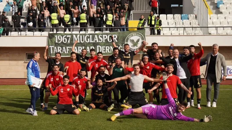 TFF 2. Lig Beyaz Grup’ta şampiyonluk mücadelesi veren Muğlaspor, Erbaaspor