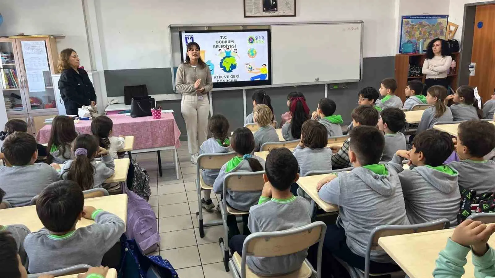 Bodrum Belediyesi'nin çocuklarda çevre bilincini artırmak amacıyla yürüttüğü bu program,