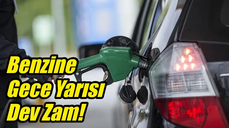 Akaryakıt tabelaları gece yarısı bir kez daha alev aldı; benzine