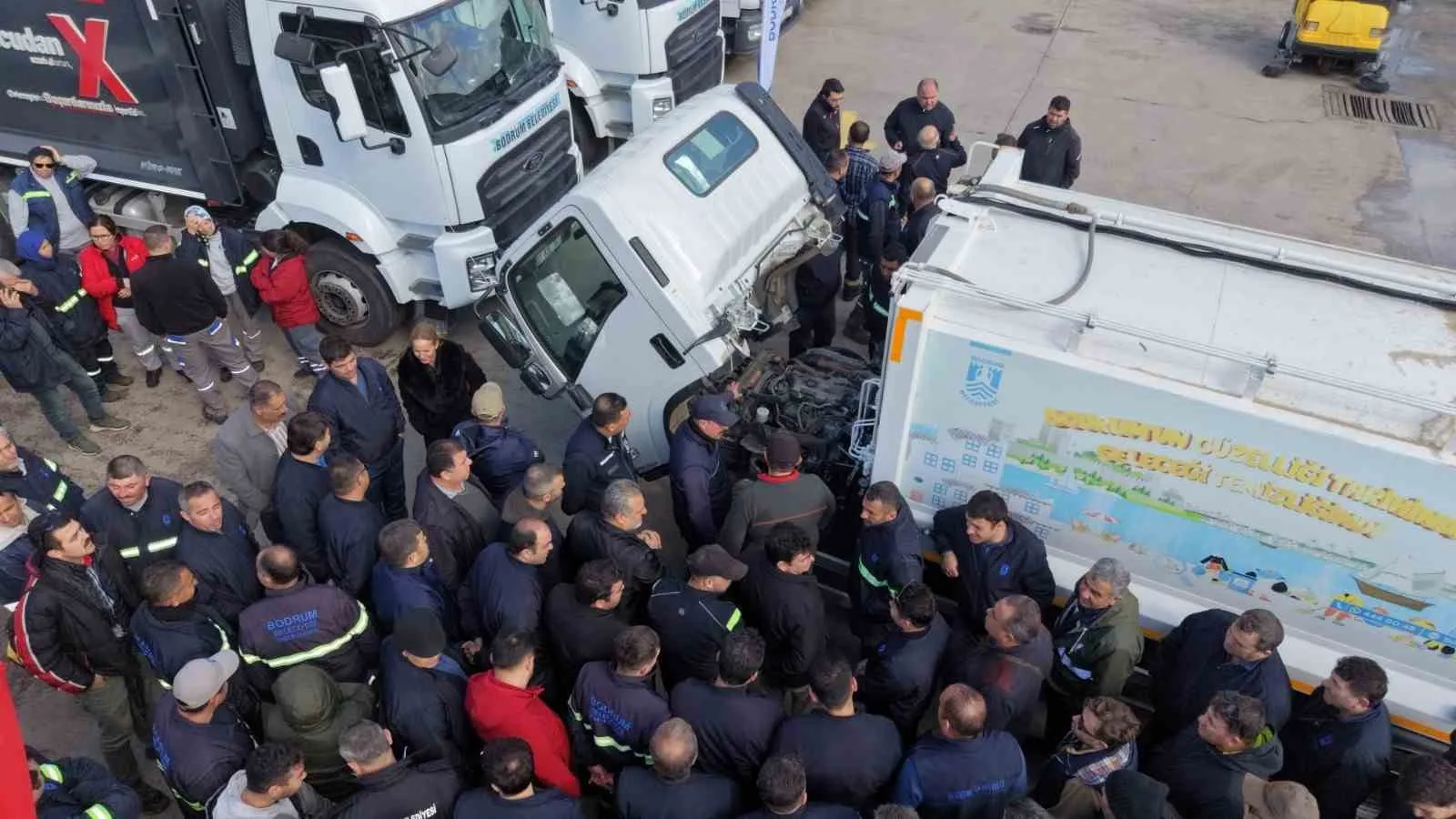 Bodrum Belediyesi, hizmet kalitesini artırmak ve iş güvenliğini sağlamak amacıyla
