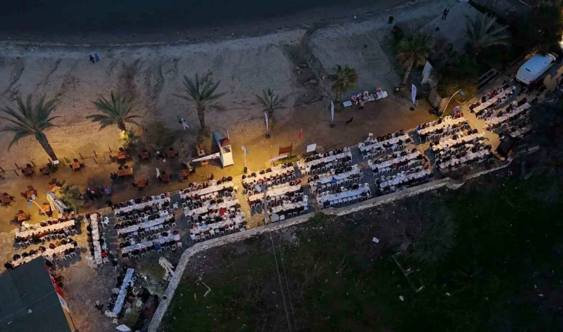 Bodrum’un köklü geleneklerinden olan mahalle iftarları bu yıl da binlerce