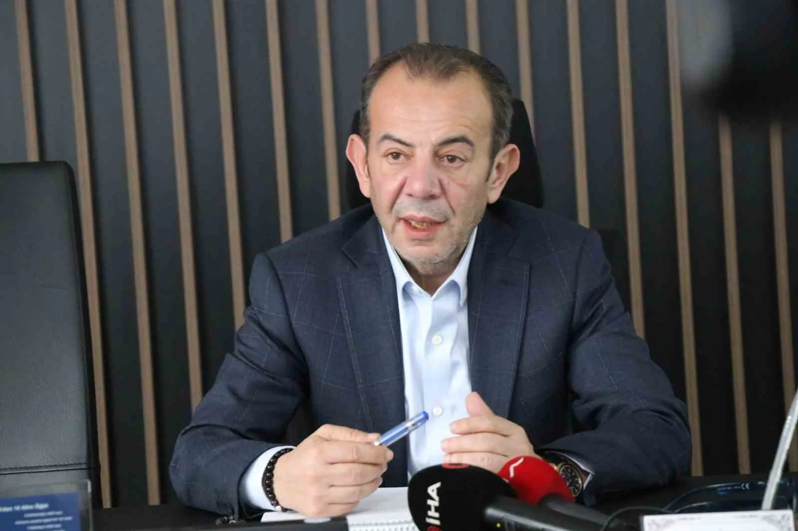 Bolu Belediye Başkanı Tanju Özcan, Cumhuriyet Başsavcılığı’nın yürüttüğü irtikap soruşturması