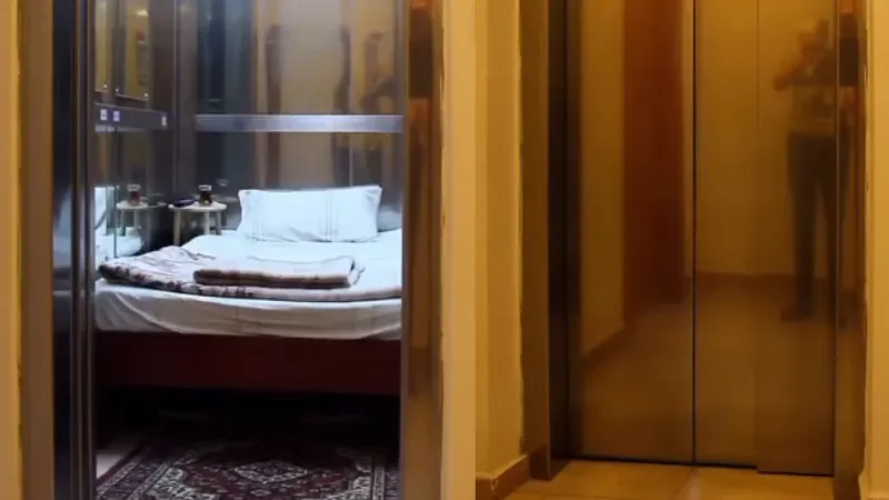 İstanbul’da bir apartmanın asansörü aylık 5 bin TL’ye kiraya verildi.