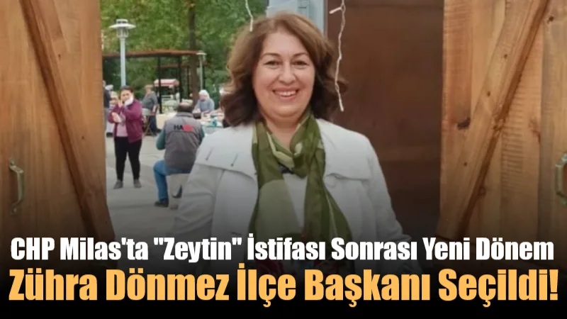 CHP Milas İlçe Başkanı Ahmet Kılbey’in istifasının ardından toplanan CHP