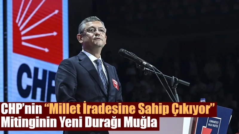 CHP’nin cumhurbaşkanı adayı Ekrem İmamoğlu’nun serbest bırakılması amacıyla başlatılan “Millet